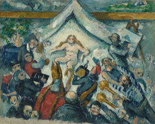Le Féminin Éternel - Paul Cézanne — näkymä teoksesta