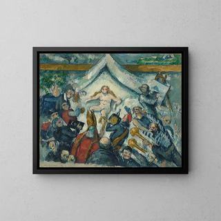 Le Féminin Éternel - Paul Cézanne — kehystetty taideteos seinällä