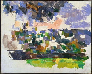 Le jardin aux Lauves - Paul Cézanne — näkymä teoksesta