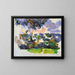 Le jardin aux Lauves - Paul Cézanne — kehystetty taideteos seinällä