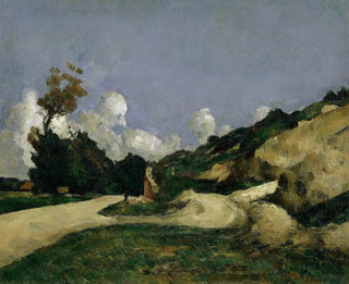 La Route - Paul Cézanne — näkymä teoksesta