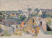 Kattoja - Paul Cézanne — näkymä teoksesta
