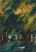Käytävä - Paul Cézanne — näkymä teoksesta