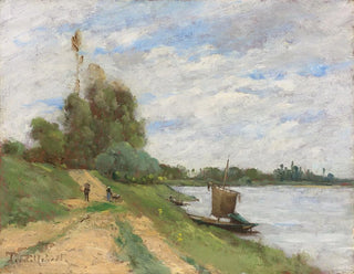Le Bateau à Voiles - Paul Désiré Trouillebert — näkymä teoksesta