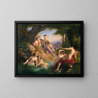 Paul Emil Jacobs - Diana and her Nymphs Bathing.webp