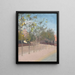 Platanes du quai de Chelsea - Paul Fordyce Maitland — kehystetty taideteos seinällä