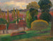 Une ferme en Bretagne - Paul Gauguin — näkymä teoksesta