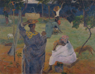 Parmi les mangues à la Martinique - Paul Gauguin — näkymä teoksesta