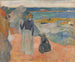 Rantamaisemakuva - Paul Gauguin — näkymä teoksesta