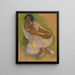 Femme tahitienne accroupie - Paul Gauguin — kehystetty taideteos seinällä