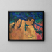 Evasion à Tahiti - Paul Gauguin — kehystetty taideteos seinällä