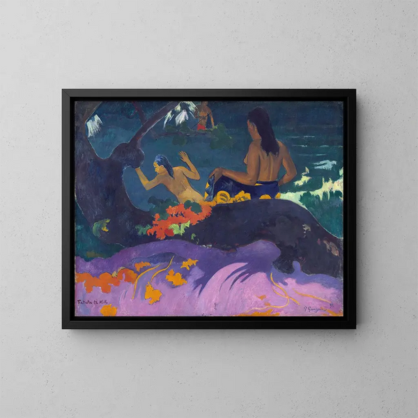 Fatata te Miti - Paul Gauguin — kehystetty taideteos seinällä