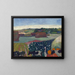 Heinäpaalit Bretagnessa - Paul Gauguin — kehystetty taideteos seinällä
