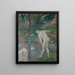 La Baignade ou Deux baigneuses - Paul Gauguin — kehystetty taideteos seinällä