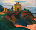 La Maison du Pandu - Paul Gauguin — näkymä teoksesta