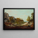 Maisemamaalaus Saint-André near Marseille - Paul Gauguin — kehystetty taideteos seinällä
