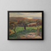 Bretagne maisema - Paul Gauguin — kehystetty taideteos seinällä