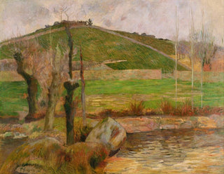 Maisema lähellä Pont-Avenia - Paul Gauguin — näkymä teoksesta
