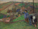 Bretagne maisema - Paul Gauguin — näkymä teoksesta