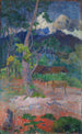 Maisema hevosen kanssa - Paul Gauguin — näkymä teoksesta