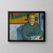 Madame Roulin - Paul Gauguin — kehystetty taideteos seinällä