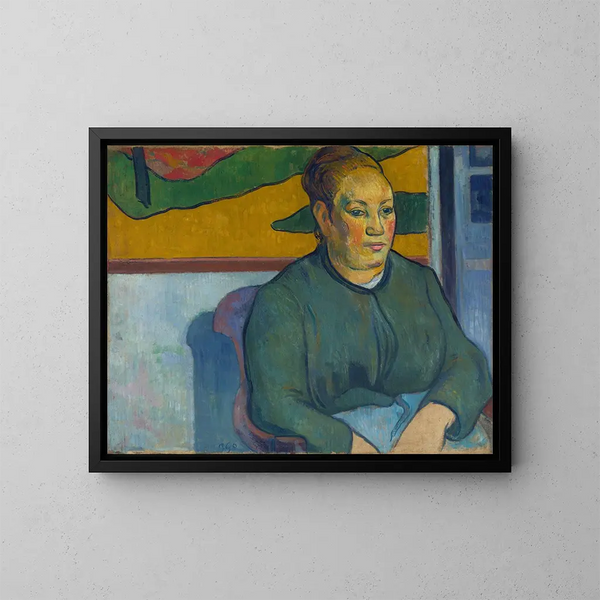 Madame Roulin - Paul Gauguin — kehystetty taideteos seinällä