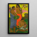 Maternité II - Paul Gauguin — kehystetty taideteos seinällä
