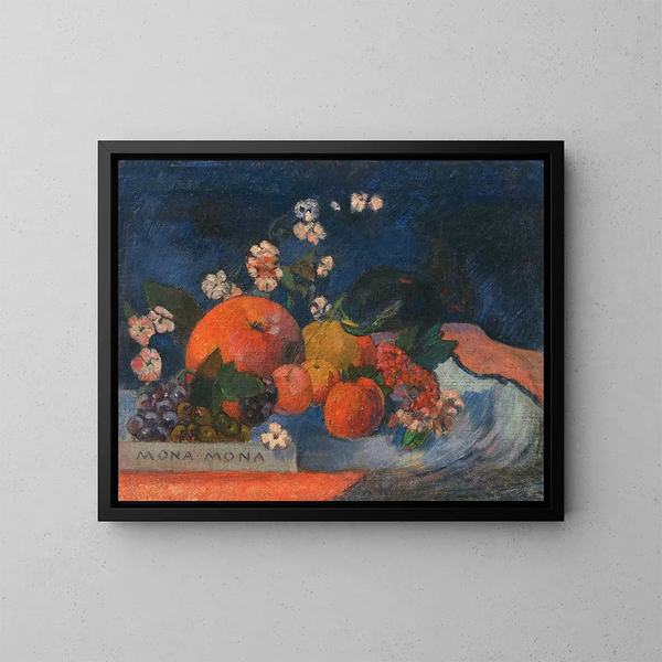 Mona Lisa - Paul Gauguin — kehystetty taideteos seinällä
