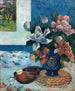 Nature morte avec pivoines de Chine et mandoline - Paul Gauguin — näkymä teoksesta