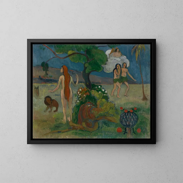 Le Paradis perdu - Paul Gauguin — kehystetty taideteos seinällä