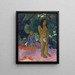 Les paroles du diable - Paul Gauguin — kehystetty taideteos seinällä