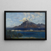 Maisemamaalaus Te vaa - Paul Gauguin — kehystetty taideteos seinällä