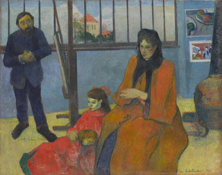 L'atelier de Schuffenecker - Paul Gauguin — näkymä teoksesta