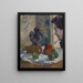 Nature morte au profil de Laval - Paul Gauguin — kehystetty taideteos seinällä