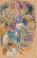 Asetelma kissan kanssa - Paul Gauguin — näkymä teoksesta