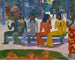 Le marché - Paul Gauguin — näkymä teoksesta