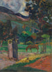 Tahiten maisema - Paul Gauguin — näkymä teoksesta