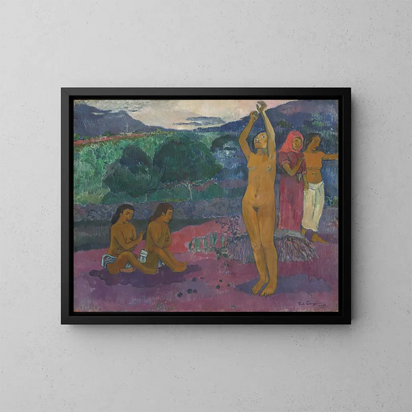 L'Invokaatio - Paul Gauguin — kehystetty taideteos seinällä