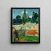 La vache rouge - Paul Gauguin — kehystetty taideteos seinällä