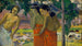 Kolme tahitilaisnaista - Paul Gauguin — näkymä teoksesta