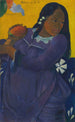 Femme avec mangue - Paul Gauguin — näkymä teoksesta