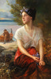 La jolie pêcheuse - Paul Hermann Wagner — näkymä teoksesta