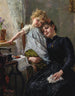 La Petite couturière - Paul Hermann Wagner — näkymä teoksesta