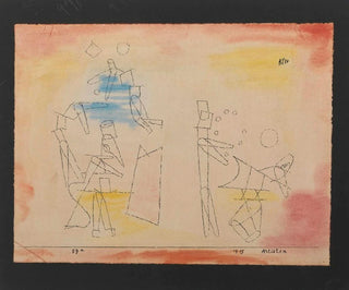 Akrobaatit - Paul Klee — näkymä teoksesta