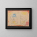 Akrobaatit - Paul Klee — kehystetty taideteos seinällä