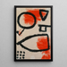 Alea jacta - Paul Klee — kehystetty taideteos seinällä