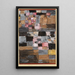 Pienen kaupungin nousu - Paul Klee — kehystetty taideteos seinällä