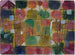 Puu ja arkkitehtuuri: rytmit - Paul Klee — näkymä teoksesta