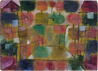Puu ja arkkitehtuuri: rytmit - Paul Klee — näkymä teoksesta