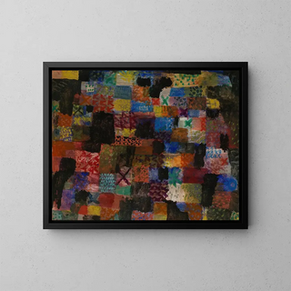 Syvä pathos - Paul Klee — kehystetty taideteos seinällä